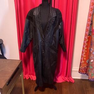 Vintage Winlit Special Edition Leather Duster coat